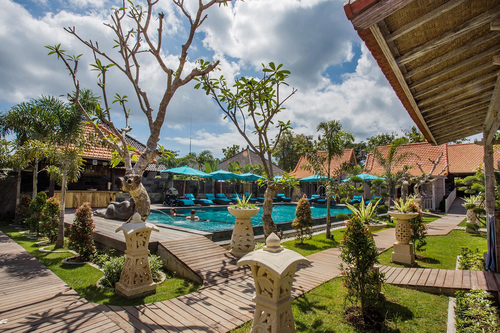 The Palm Grove Villas Lembongan Exterior foto